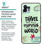 Travel Stamps Glass Case for Nothing Phone 2