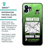 Zoro Wanted Glass Case for Nothing Phone 2