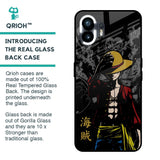 Dark Luffy Glass Case for Nothing Phone 2