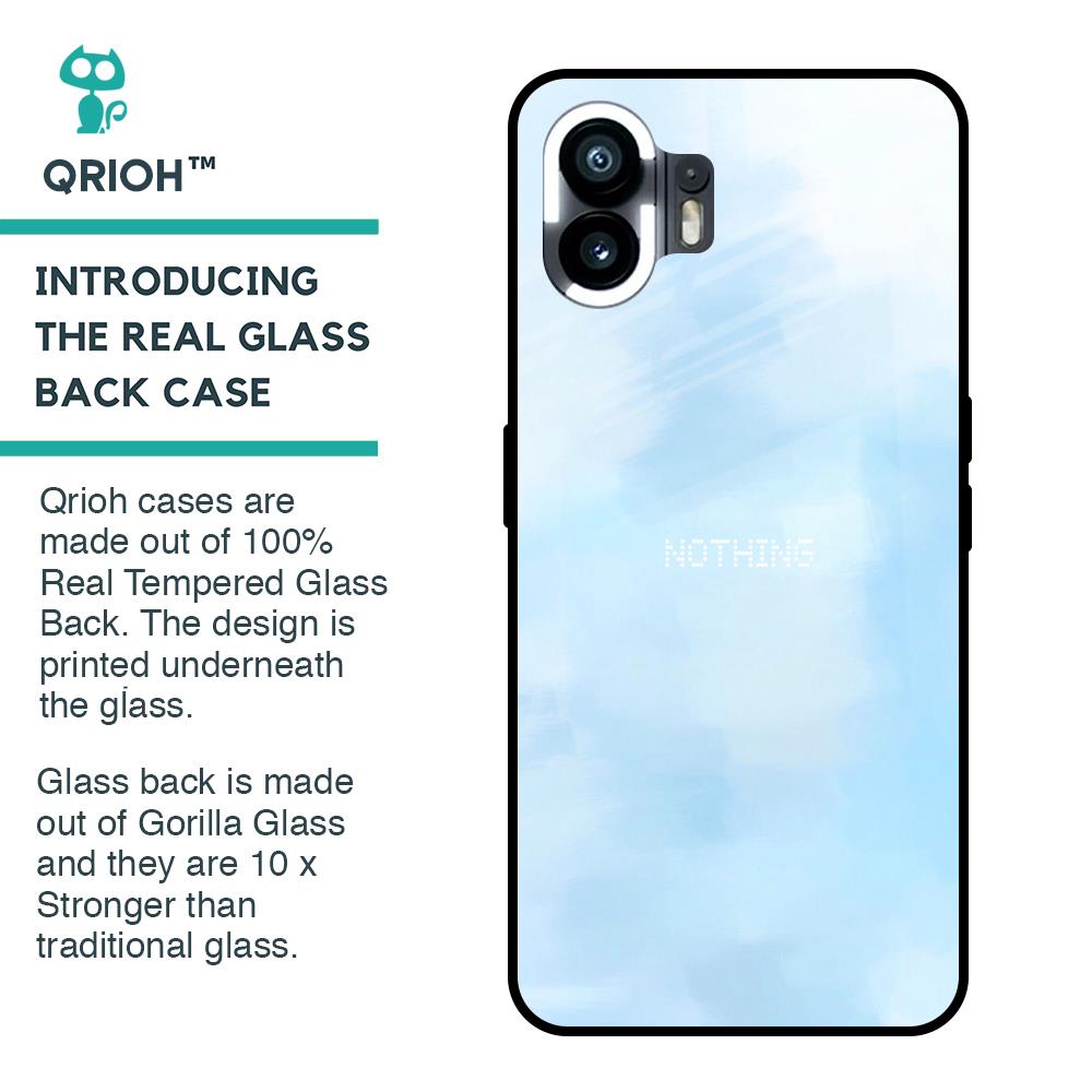 Bright Sky Glass Case for Nothing Phone 2