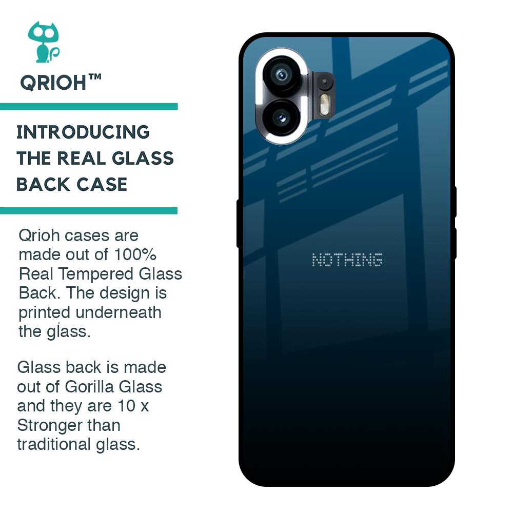 Sailor Blue Glass Case For Nothing Phone 2