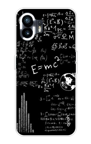 Equation Doodle Nothing Phone 2 Back Cover
