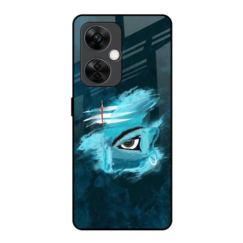 Power Of Trinetra OnePlus Nord CE 3 5G Glass Back Cover Online
