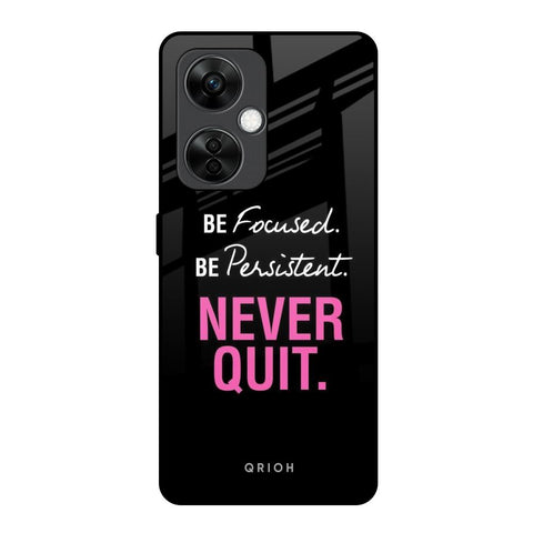 Be Focused OnePlus Nord CE 3 5G Glass Back Cover Online