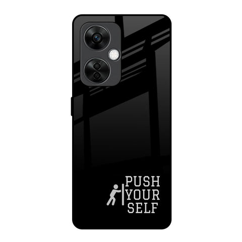 Push Your Self OnePlus Nord CE 3 5G Glass Back Cover Online