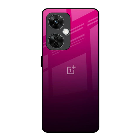 Purple Ombre Pattern OnePlus Nord CE 3 5G Glass Back Cover Online