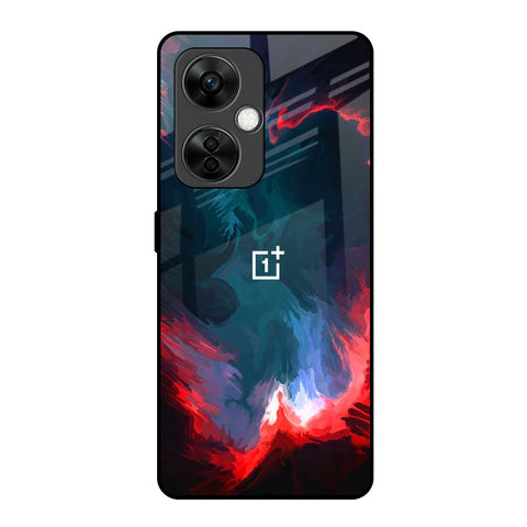 Brush Art OnePlus Nord CE 3 5G Glass Back Cover Online