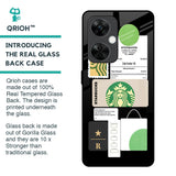 Coffee Latte Glass Case for OnePlus Nord CE 3 5G