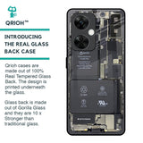 Skeleton Inside Glass Case for OnePlus Nord CE 3 5G