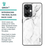 Modern White Marble Glass Case for OnePlus Nord CE 3 5G