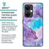 Alcohol ink Marble Glass Case for OnePlus Nord CE 3 5G