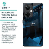 Polygonal Blue Box Glass Case For OnePlus Nord CE 3 5G