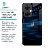 Blue Rough Abstract Glass Case for OnePlus Nord CE 3 5G