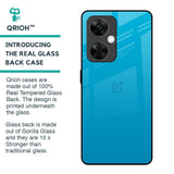 Blue Aqua Glass Case for OnePlus Nord CE 3 5G