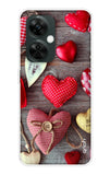 Valentine Hearts OnePlus Nord CE 3 5G Back Cover