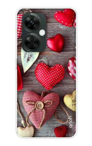 Valentine Hearts OnePlus Nord CE 3 5G Back Cover