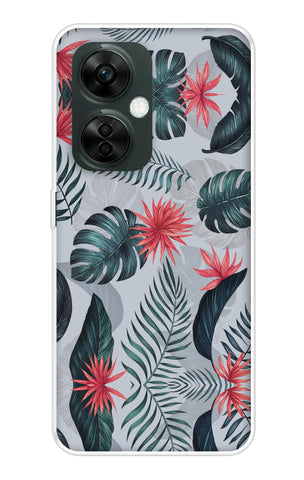 Retro Floral Leaf OnePlus Nord CE 3 5G Back Cover