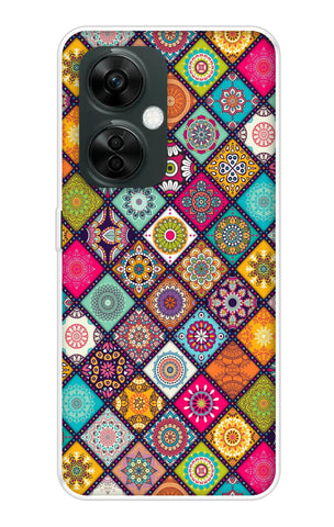 Multicolor Mandala OnePlus Nord CE 3 5G Back Cover