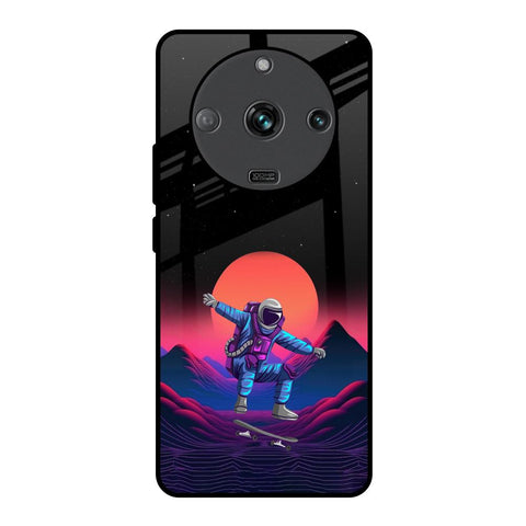 Retro Astronaut Realme Narzo 60 5G Glass Back Cover Online