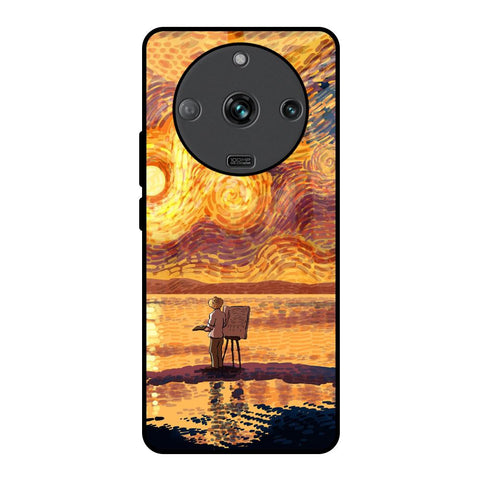 Sunset Vincent Realme Narzo 60 5G Glass Back Cover Online