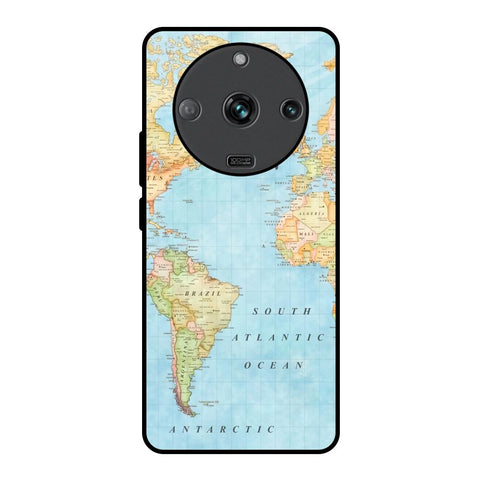 Travel Map Realme Narzo 60 5G Glass Back Cover Online