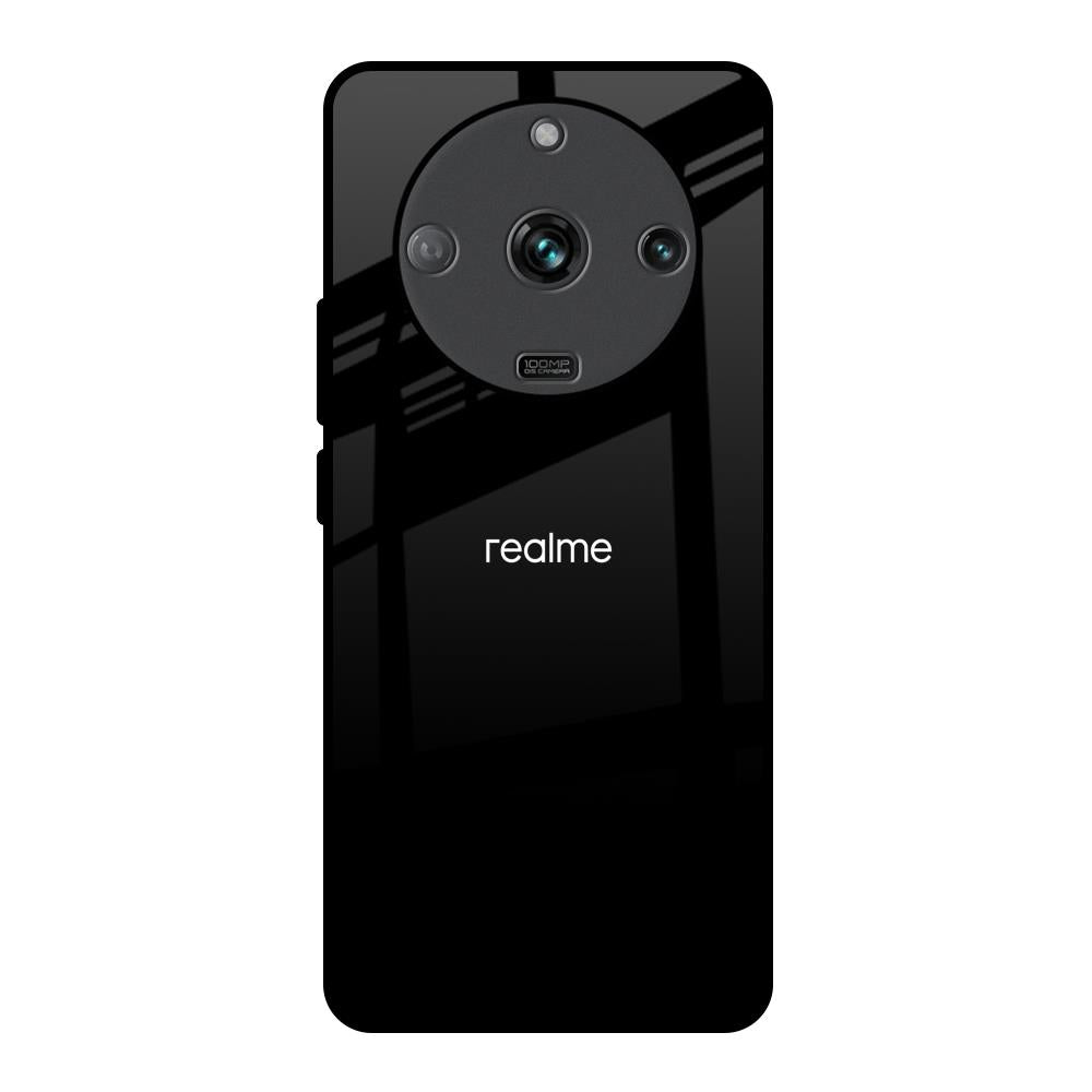 Jet Black Realme Narzo 60 5G Glass Back Cover Online