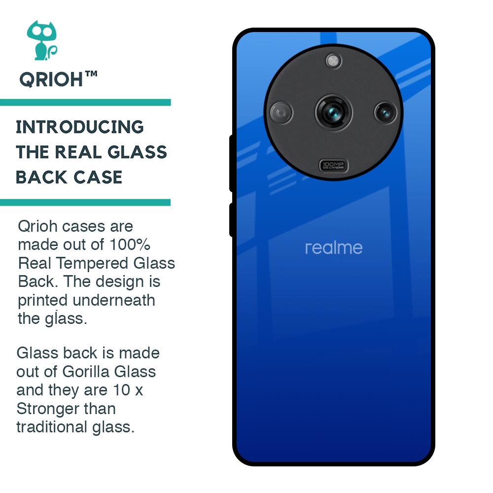 Egyptian Blue Glass Case for Realme Narzo 60 5G
