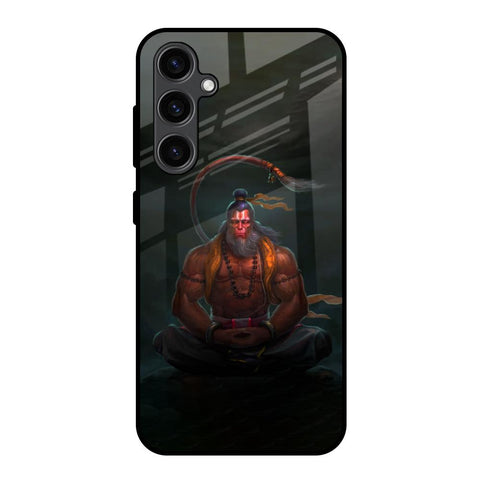 Lord Hanuman Animated Samsung Galaxy S23 FE 5G Glass Back Cover Online