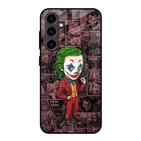 Joker Cartoon Samsung Galaxy S23 FE 5G Glass Back Cover Online