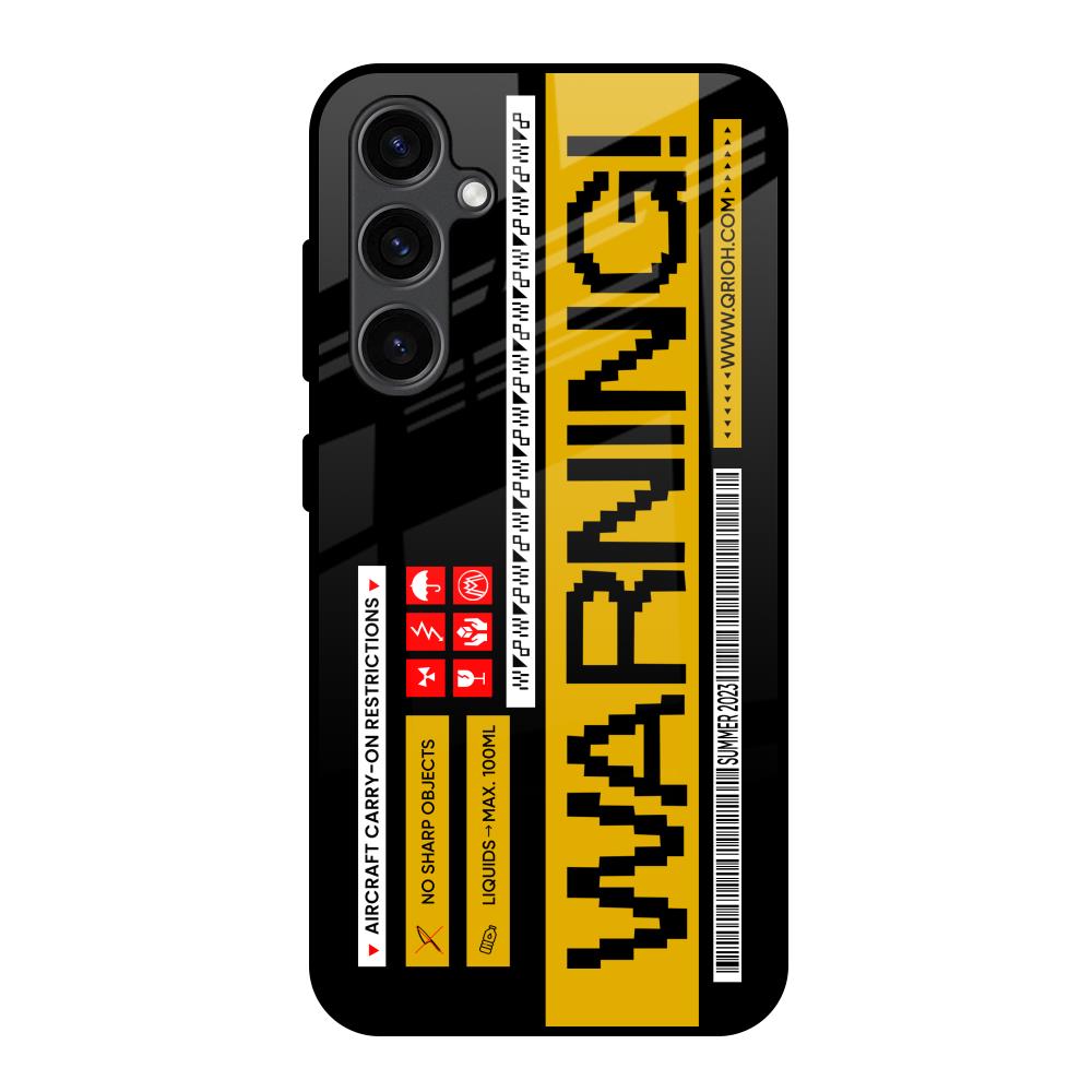Aircraft Warning Samsung Galaxy S23 FE 5G Glass Back Cover Online