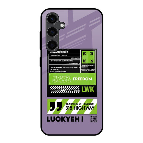 Run & Freedom Samsung Galaxy S23 FE 5G Glass Back Cover Online