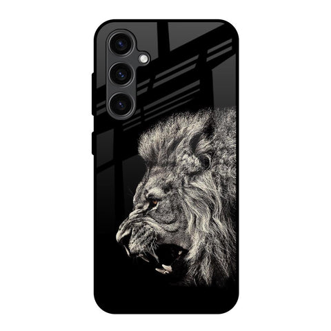 Brave Lion Samsung Galaxy S23 FE 5G Glass Back Cover Online