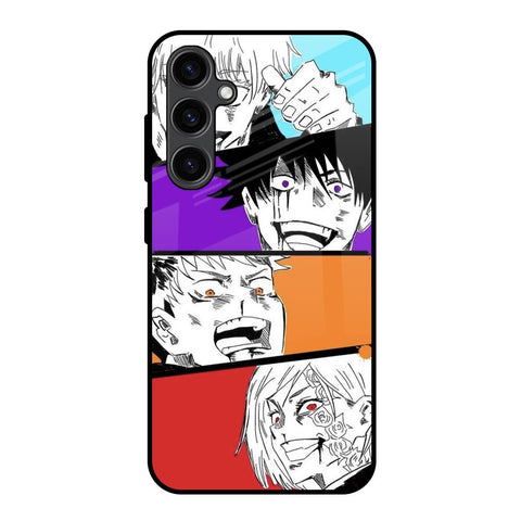 Anime Sketch Samsung Galaxy S23 FE 5G Glass Back Cover Online
