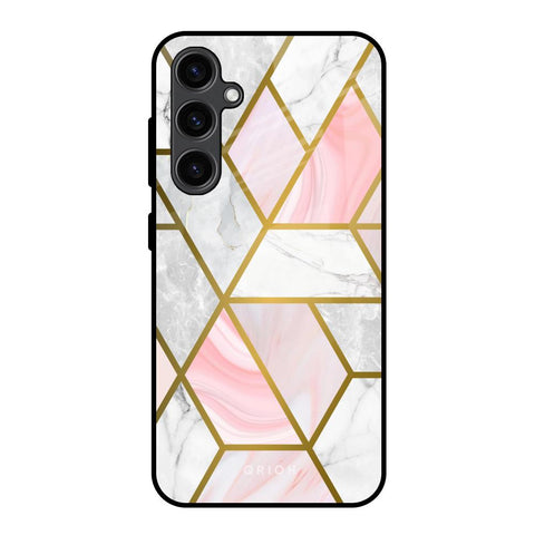 Geometrical Marble Samsung Galaxy S23 FE 5G Glass Back Cover Online