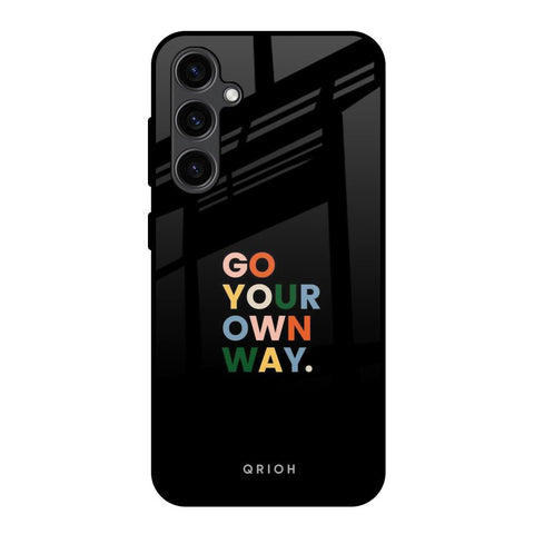 Go Your Own Way Samsung Galaxy S23 FE 5G Glass Back Cover Online