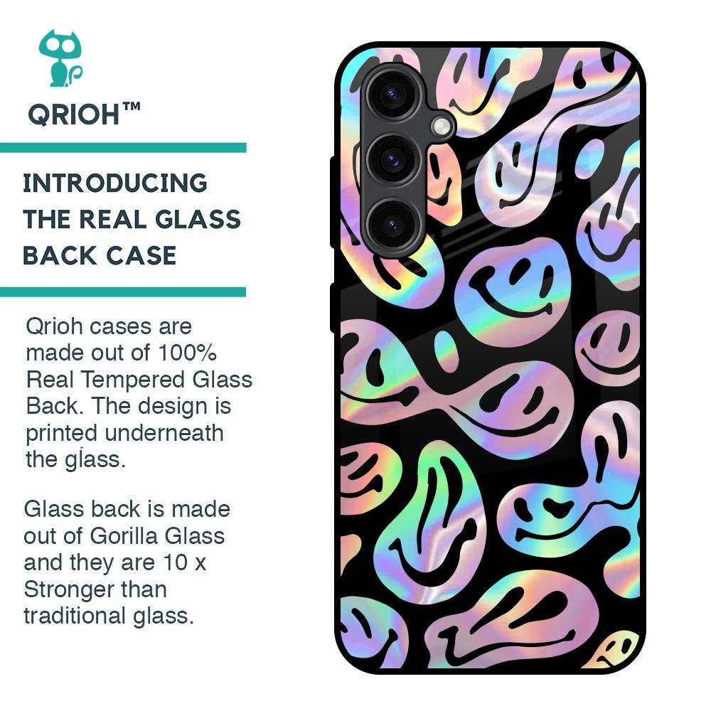 Acid Smile Glass Case for Samsung Galaxy S23 FE 5G