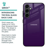 Dark Purple Glass Case for Samsung Galaxy S23 FE 5G