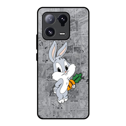 Cute Baby Bunny Mi 13 Pro Glass Back Cover Online