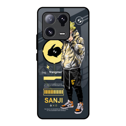 Cool Sanji Mi 13 Pro Glass Back Cover Online