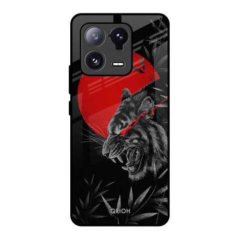Red Moon Tiger Mi 13 Pro Glass Back Cover Online
