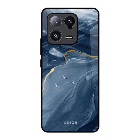 Deep Ocean Marble Mi 13 Pro Glass Back Cover Online