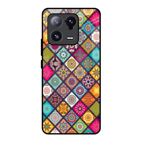 Multicolor Mandala Mi 13 Pro Glass Back Cover Online