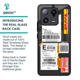 Cool Barcode Label Glass Case For Mi 13 Pro