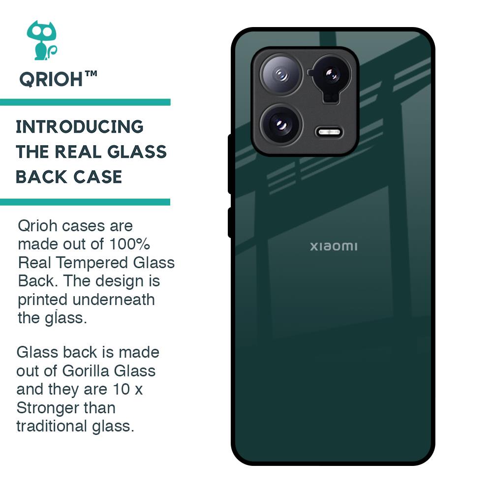 Olive Glass Case for Mi 13 Pro
