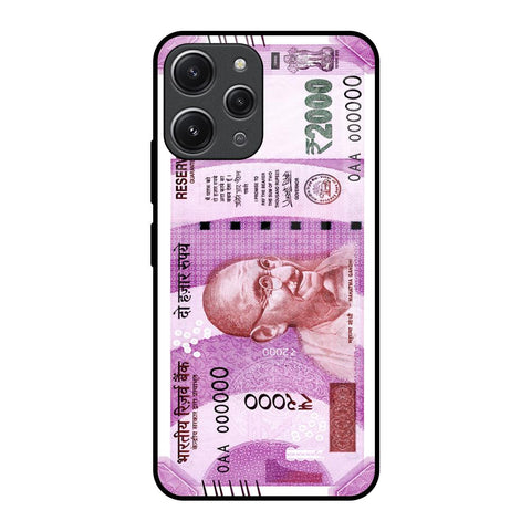 Stock Out Currency Redmi 12 Glass Back Cover Online
