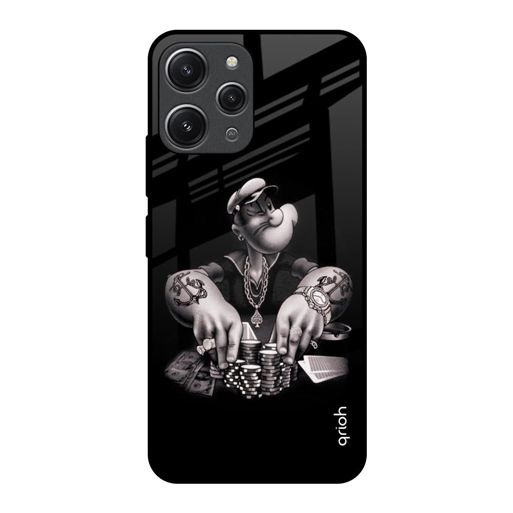 Gambling Problem Redmi 12 Glass Back Cover Online