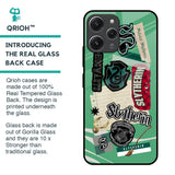 Slytherin Glass Case for Redmi 12
