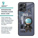 Space Travel Glass Case for Redmi 12