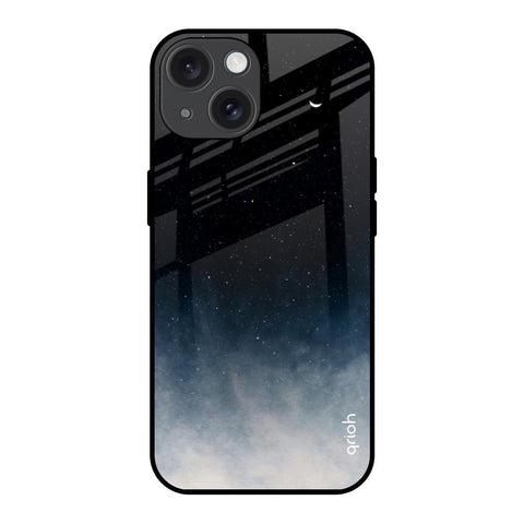 Black Aura iPhone 15 Glass Back Cover Online