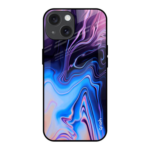 Psychic Texture iPhone 15 Glass Back Cover Online
